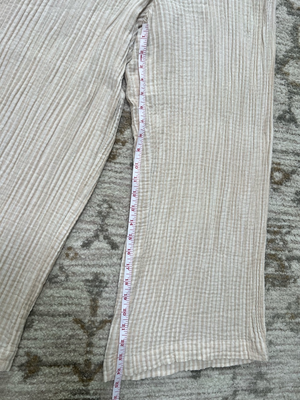Favorite Daughter gauze ankle beachwalk pant size L *minor flaw* - Picture 4 of 7